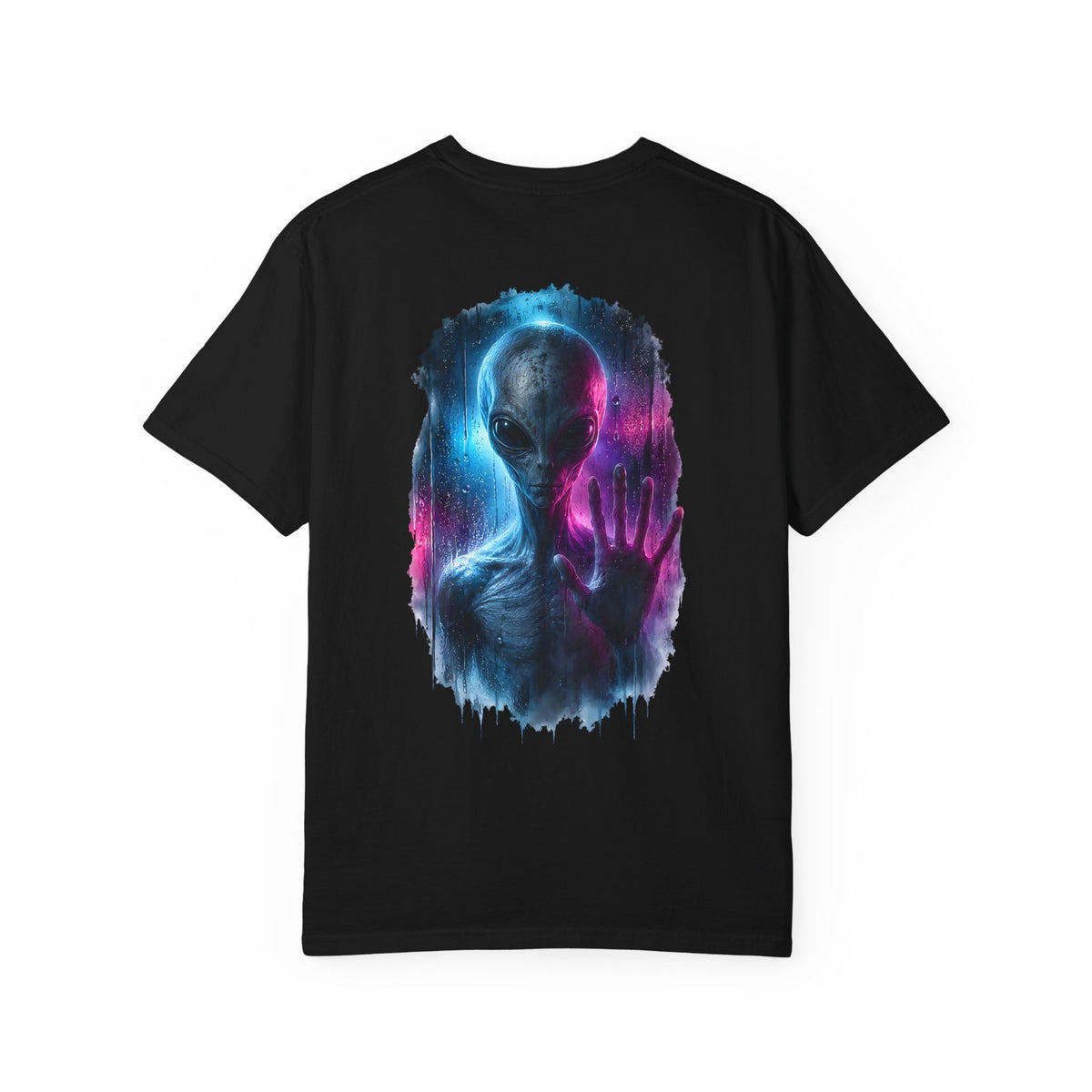 Alien Visitor T-Shirt | GLITCHED Anomaly Edition