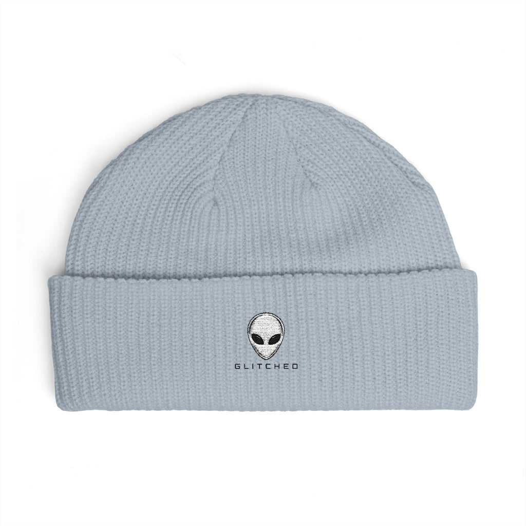 Alien Visitor Cable Beanie | GLITCHED