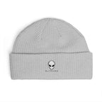 Alien Visitor Cable Beanie, GLITCHED