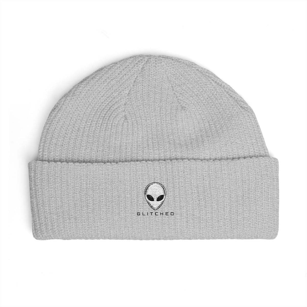 Alien Visitor Cable Beanie, GLITCHED