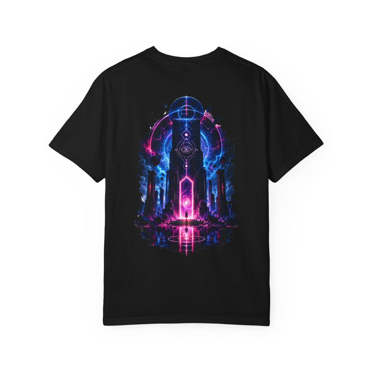 Neon Portal T-Shirt, GLITCHED Anomaly Edition