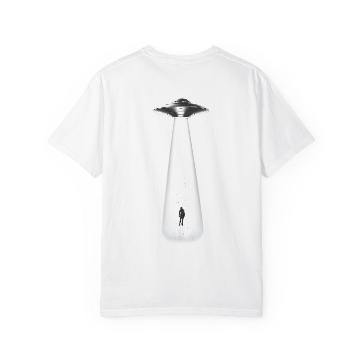 Alien Abduction T-Shirt – Crimson | GLITCHED
