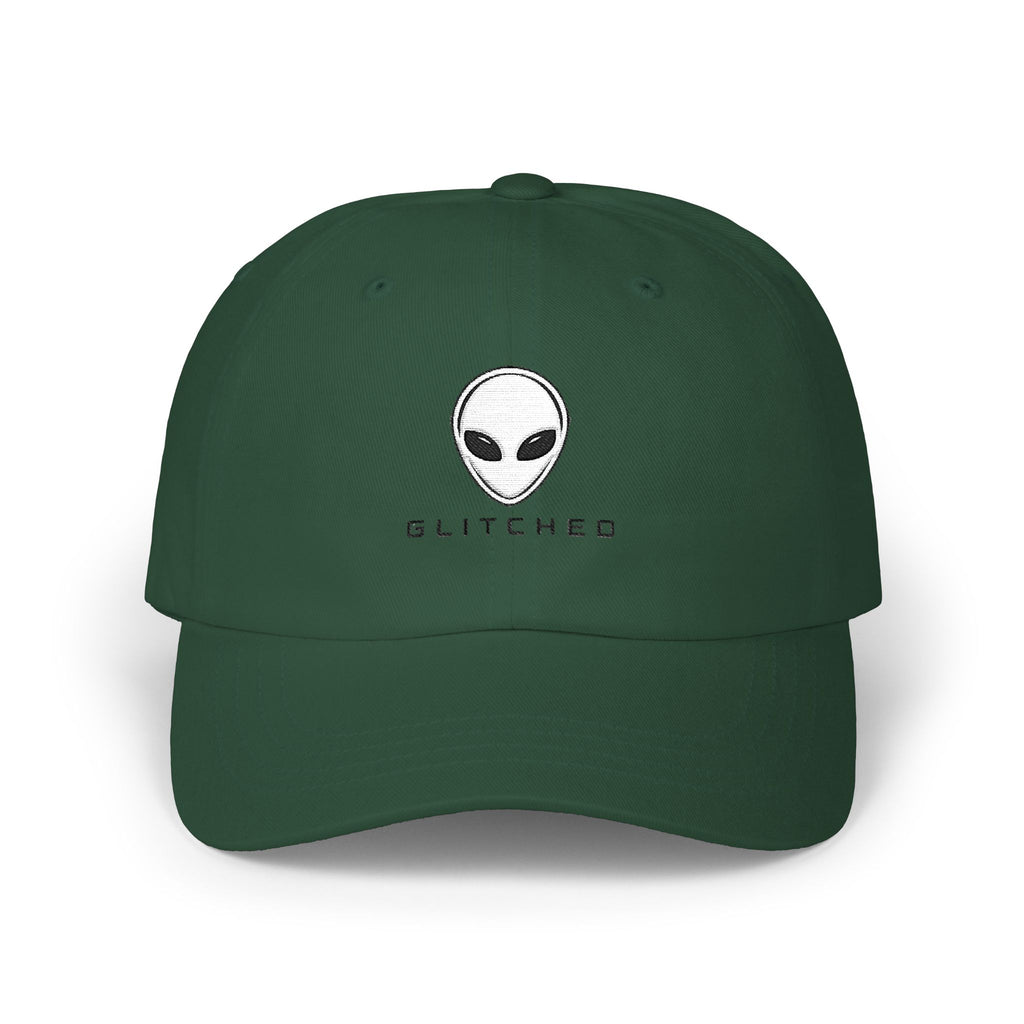 Alien Visitor Dad Cap | GLITCHED