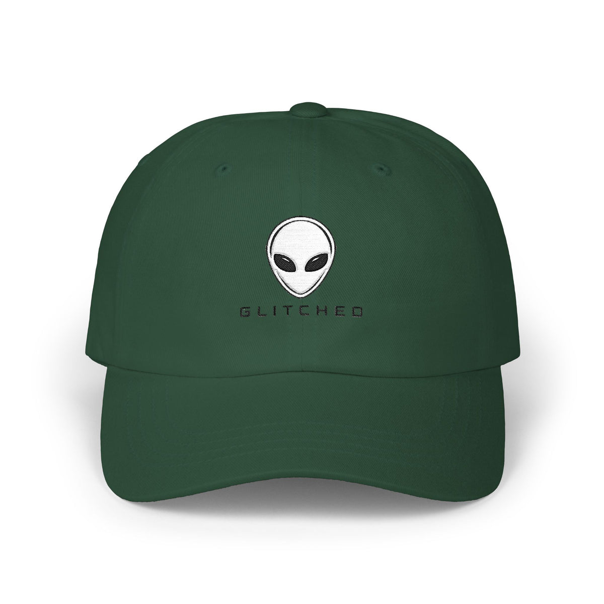 Alien Visitor Dad Cap | GLITCHED