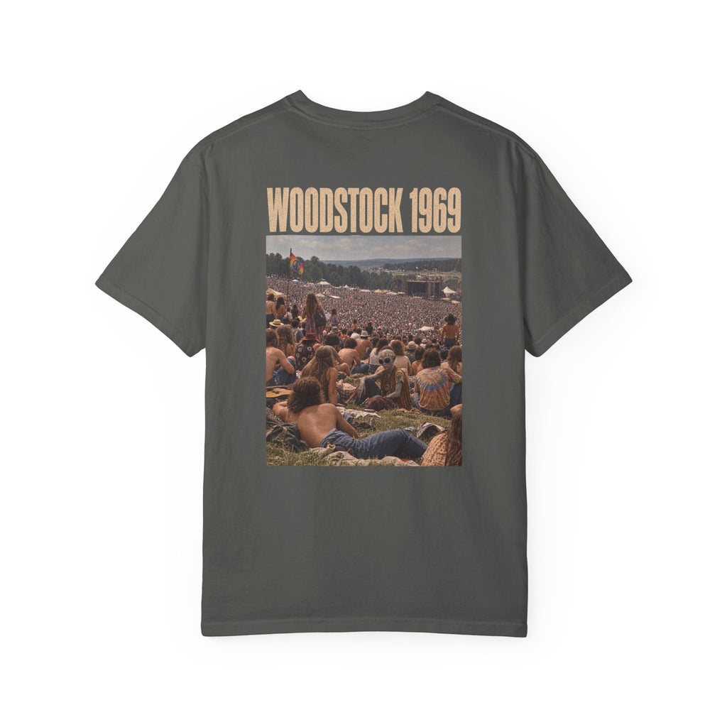 Woodstock 1969 T-Shirt | GLITCHED Timeline Edition