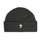 Alien Visitor Cable Beanie | GLITCHED