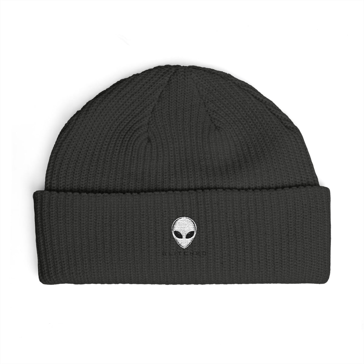 Alien Visitor Cable Beanie | GLITCHED
