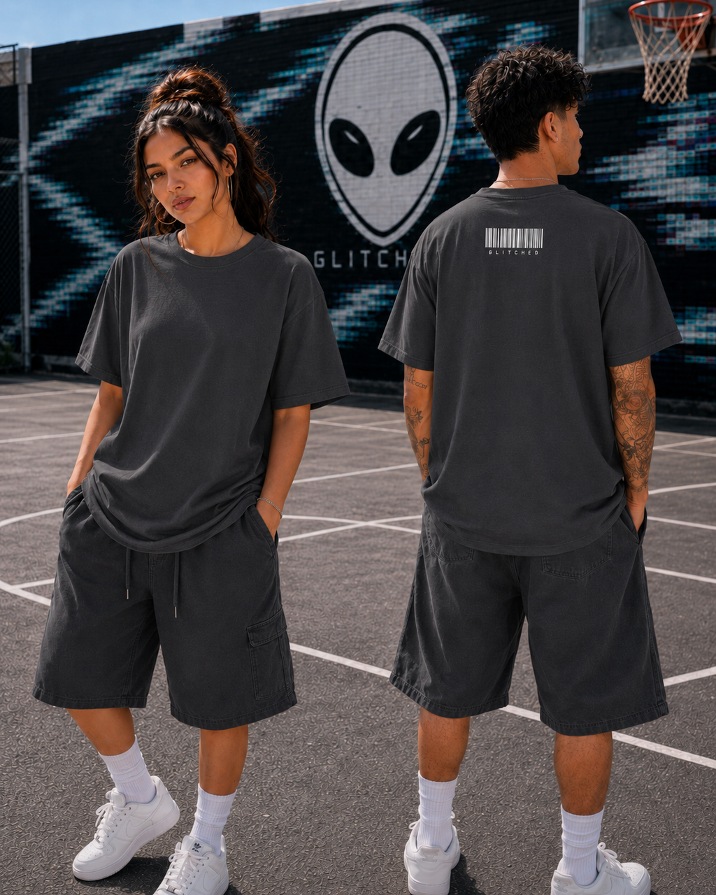 GLITCHED Barcode T-Shirt | GLITCHED One Edition