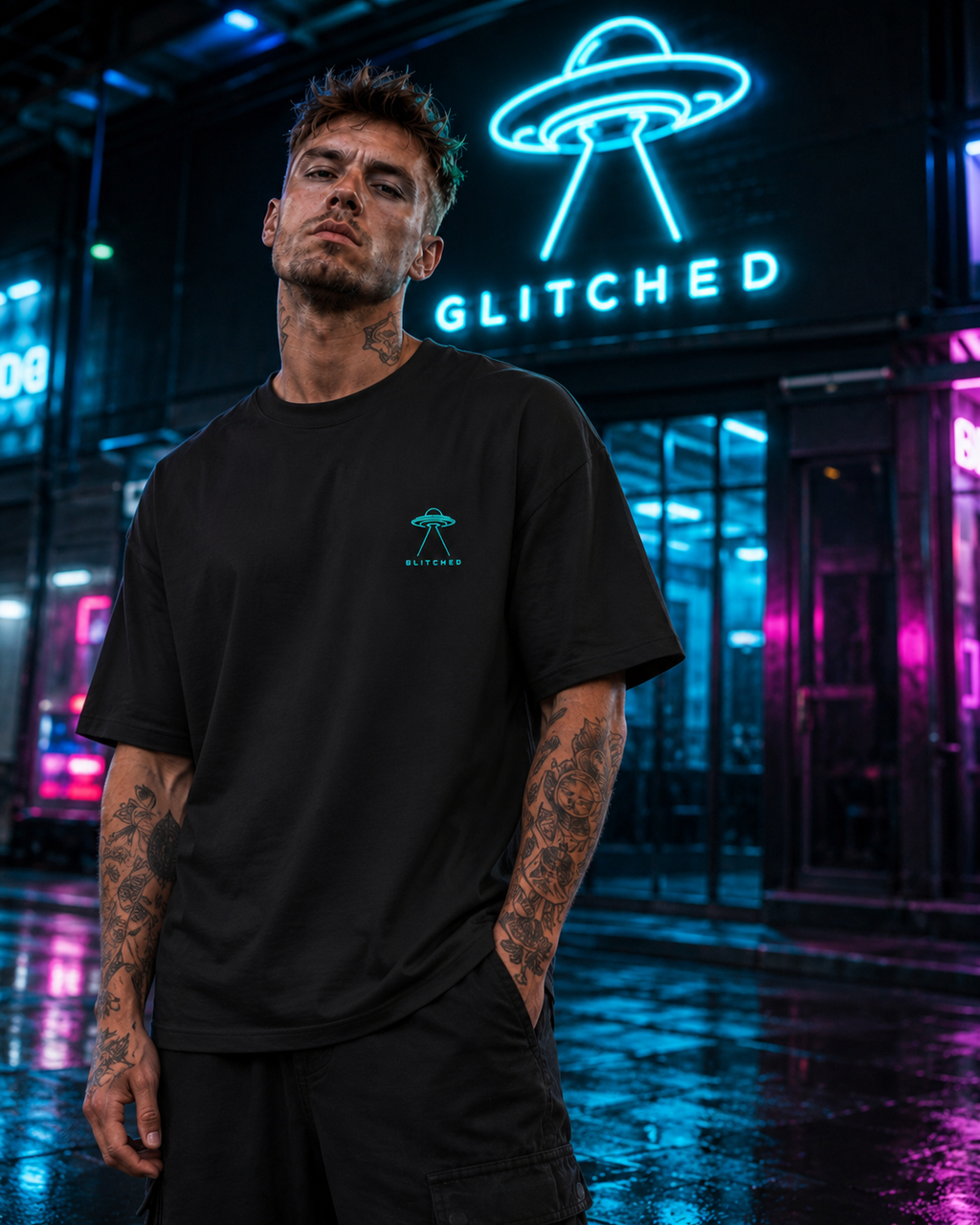 Solar Eclipse T-Shirt | GLITCHED Anomaly Edition