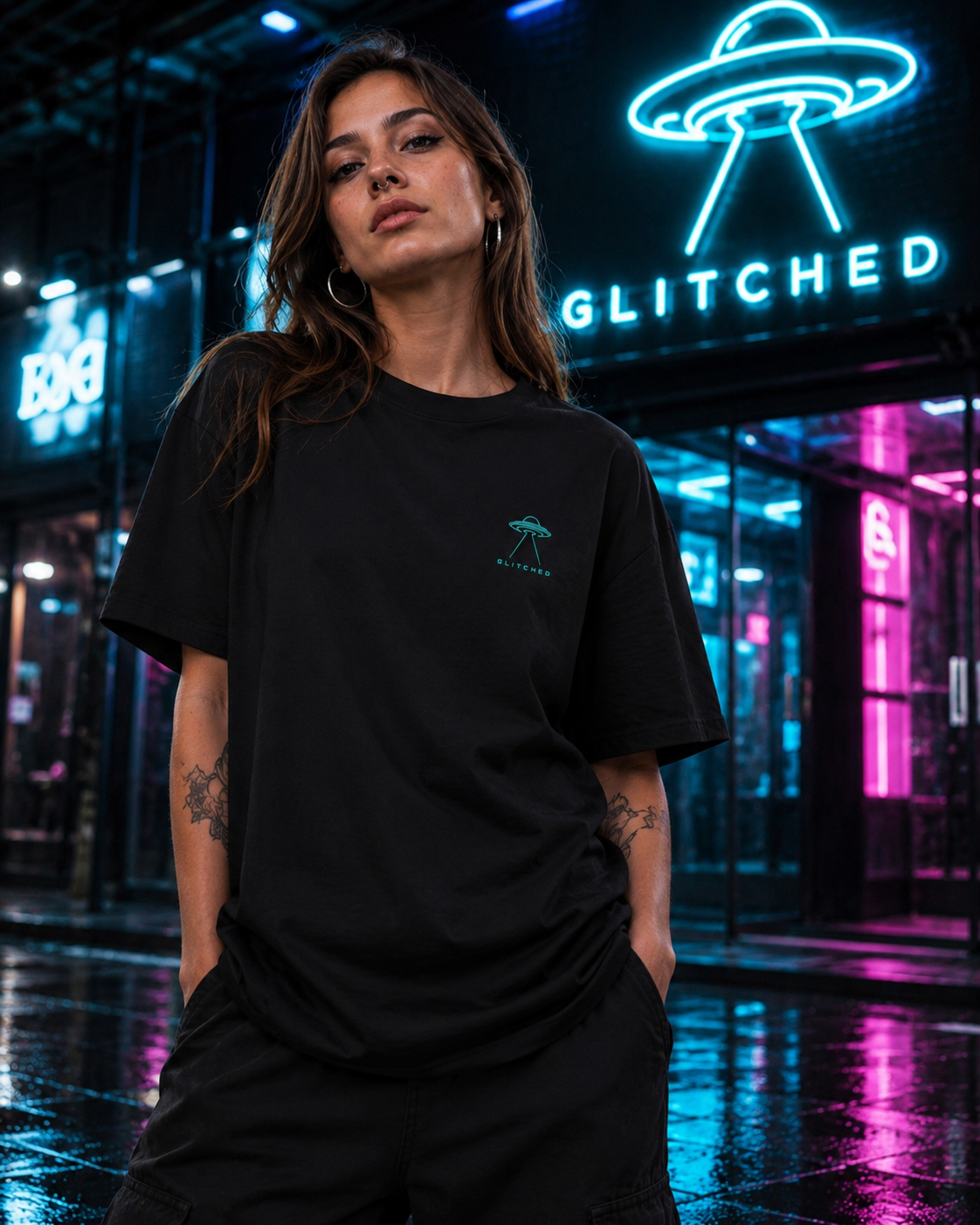 Solar Eclipse T-Shirt | GLITCHED Anomaly Edition