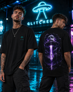 UFO Abduction T-Shirt | GLITCHED Anomaly Edition