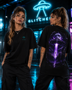 UFO Abduction T-Shirt | GLITCHED Anomaly Edition