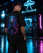 Alien Overlord T-Shirt | GLITCHED Anomaly Edition
