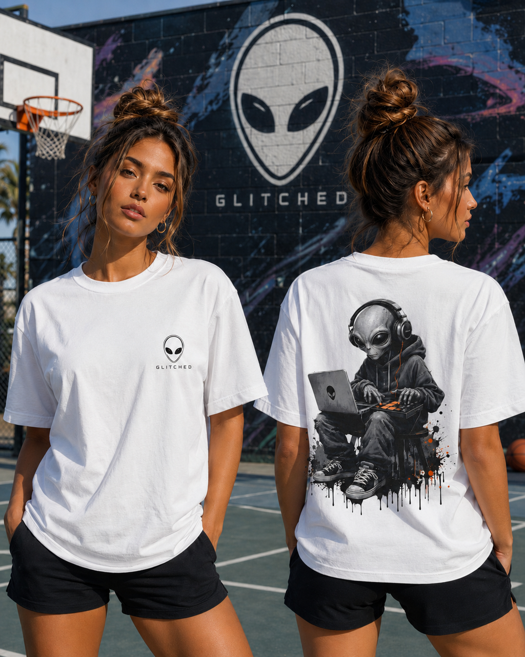 Galactic Producer T-Shirt | GLITCHED Offworld Edition