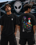 The Visitor Snack Run T-Shirt | GLITCHED Offworld Edition