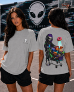 The Visitor Snack Run T-Shirt | GLITCHED Offworld Edition