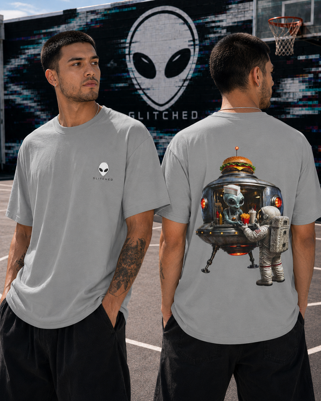 Offworld Diner T-Shirt | GLITCHED Offworld Edition