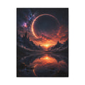 Cosmic Portal Canvas | GLITCHED Sci-Fi Fantasy Wall Art
