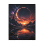 Cosmic Portal Canvas | GLITCHED Sci-Fi Fantasy Wall Art