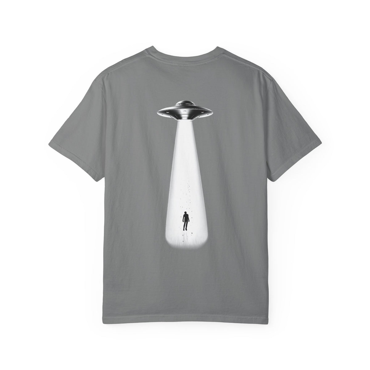 Alien Abduction T-Shirt – Crimson | GLITCHED
