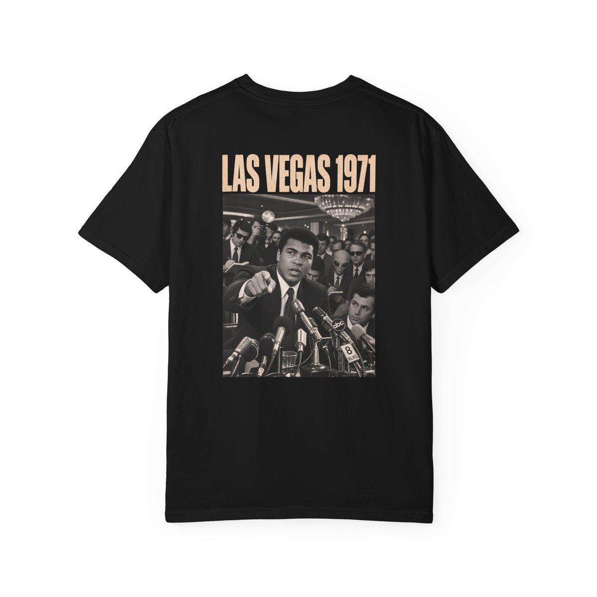 Las Vegas 1971 T-Shirt, GLITCHED Timeline Edition