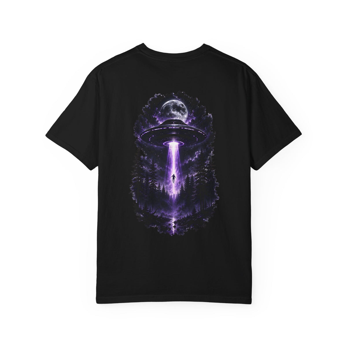 UFO Abduction T-Shirt, GLITCHED Anomaly Edition