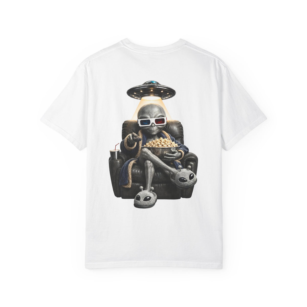 The Visitor Movie Night T-Shirt | GLITCHED Offworld Edition