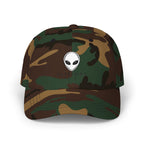 Alien Visitor Dad Cap | GLITCHED