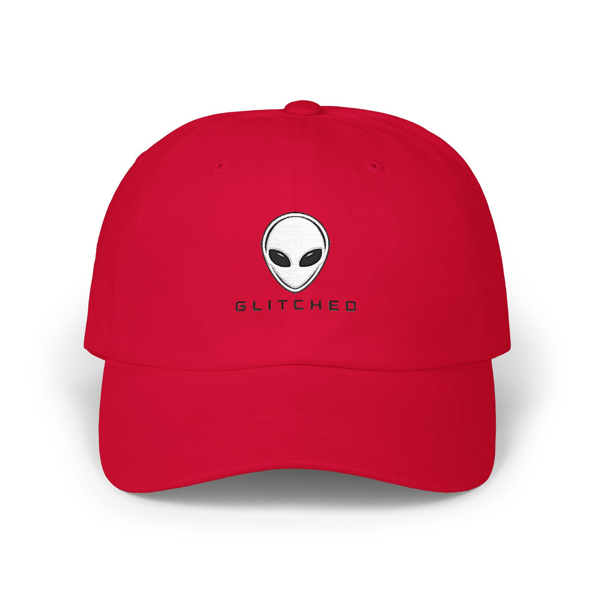 Alien Visitor Dad Cap | GLITCHED