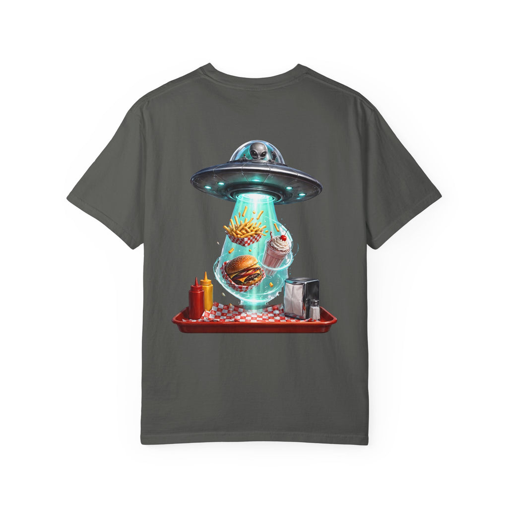 Snack Abduction T-Shirt | GLITCHED Offworld Edition