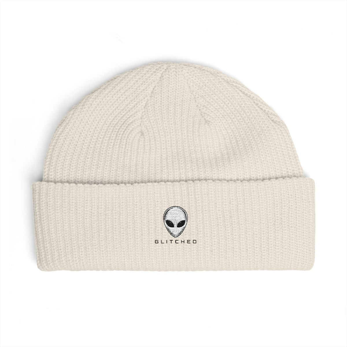 Alien Visitor Cable Beanie | GLITCHED