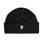 Alien Visitor Cable Beanie | GLITCHED