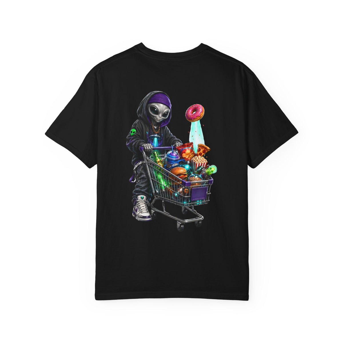 The Visitor Snack Run T-Shirt, GLITCHED Offworld Edition