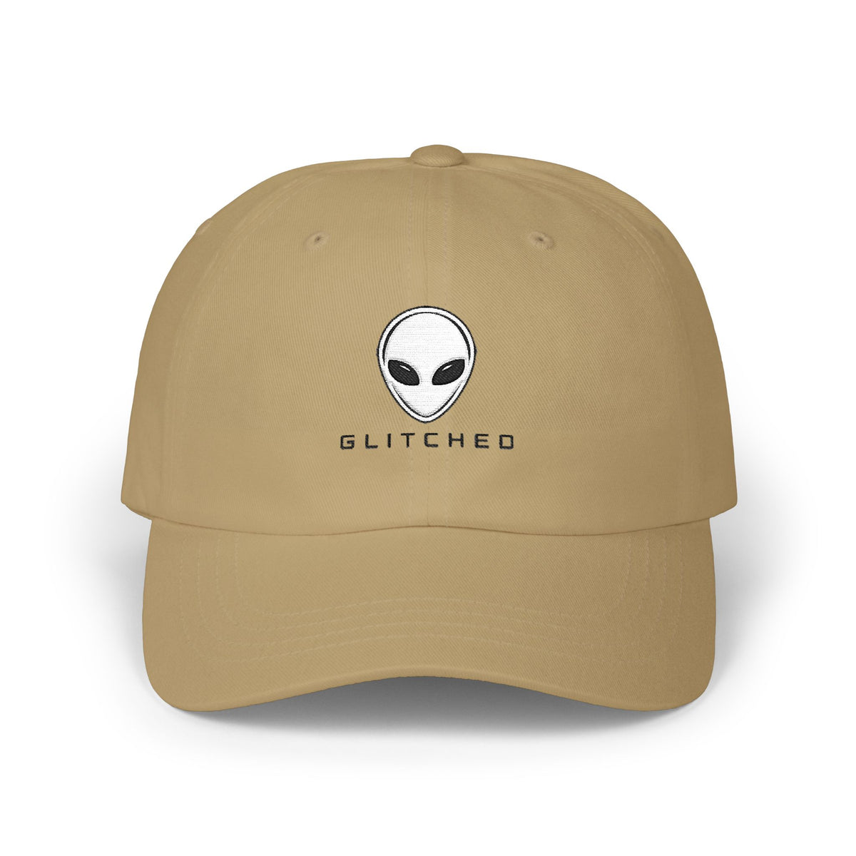 Alien Visitor Dad Cap, GLITCHED