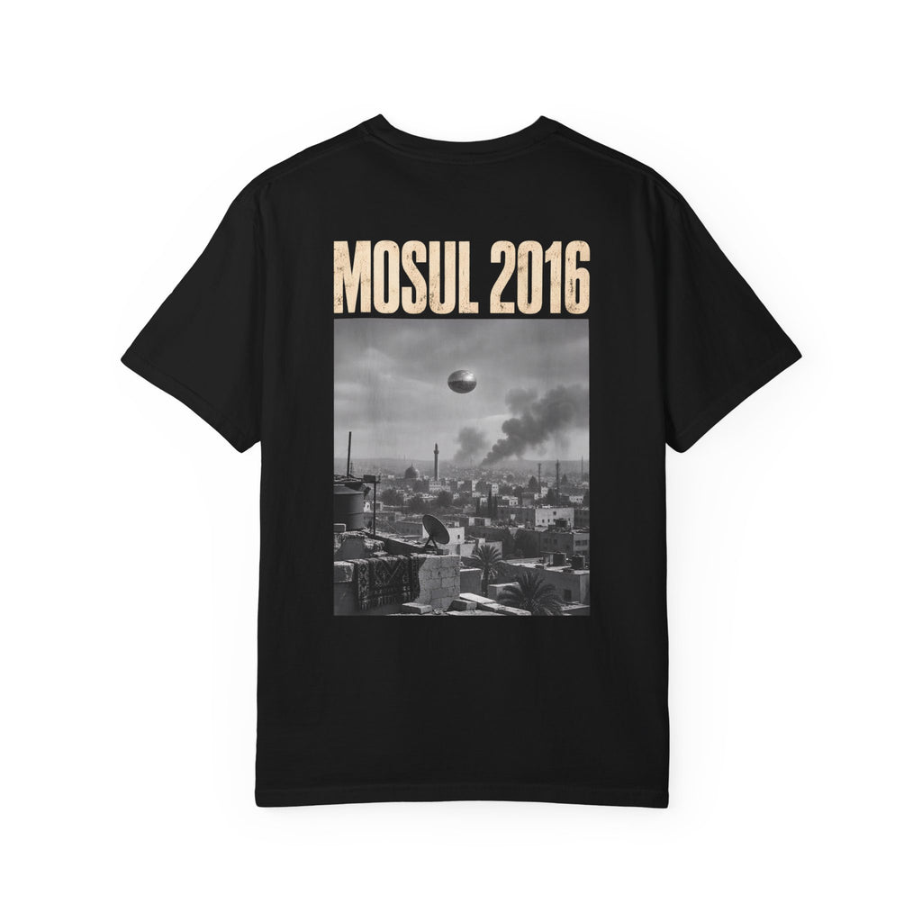 Mosul 2016 T-Shirt, GLITCHED Timeline Edition