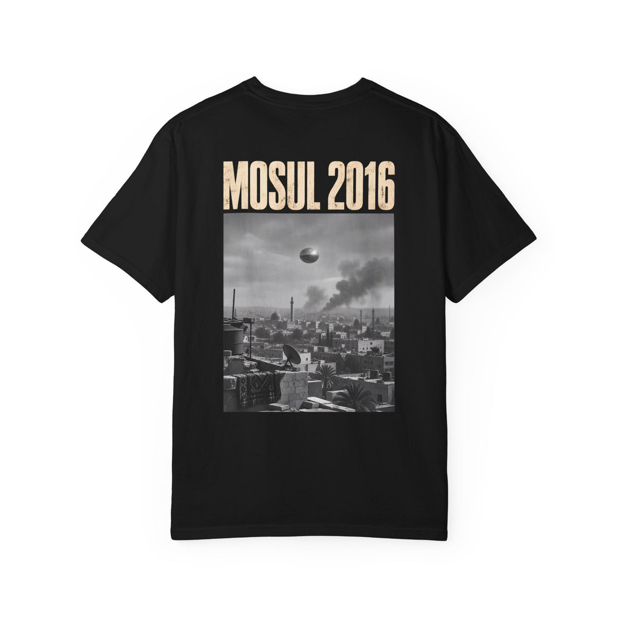 Mosul 2016 T-Shirt, GLITCHED Timeline Edition