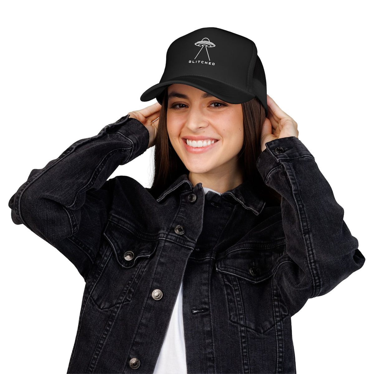 Alien Abduction Trucker Hat | GLITCHED