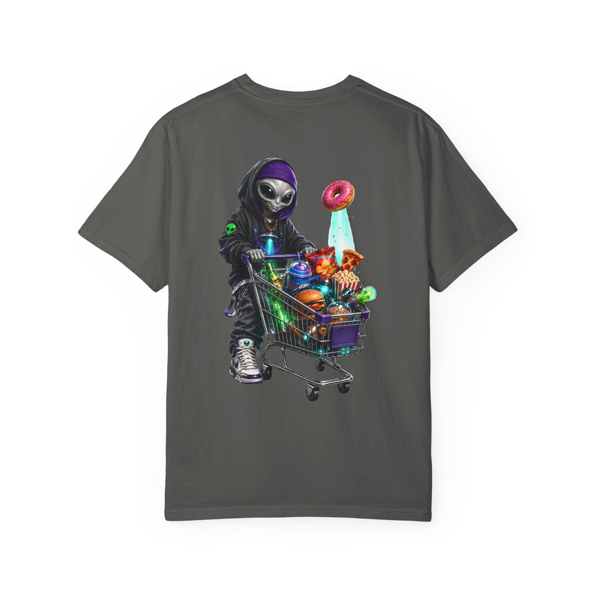 The Visitor Snack Run T-Shirt | GLITCHED Offworld Edition